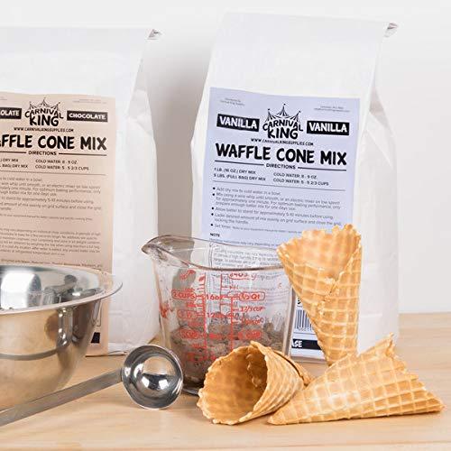 Carnival King Vanilla Waffle Cone Mix 5 lb. Bag