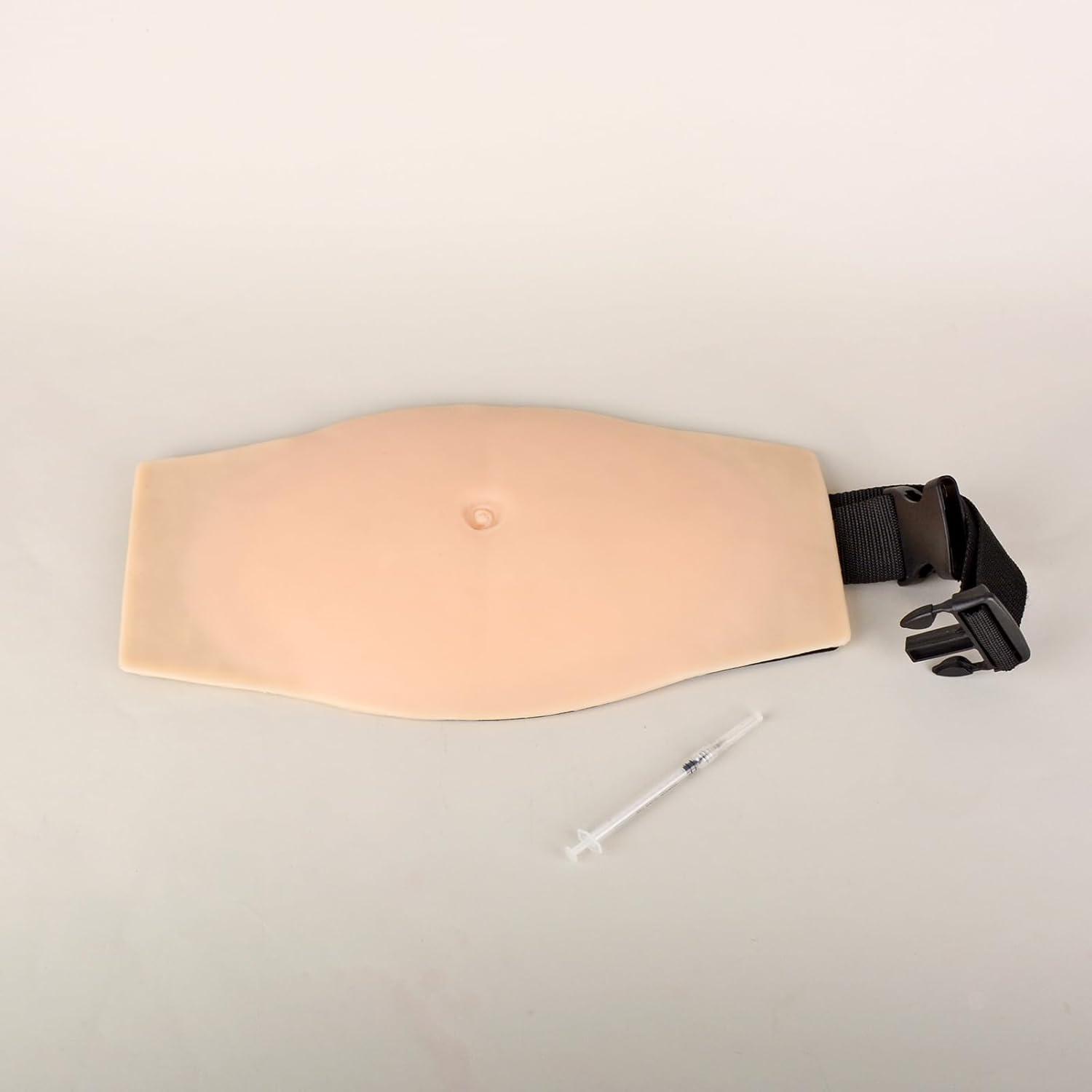 Abdominal Injection Trainer - Adjustable Strap Wearable Simulator for ...