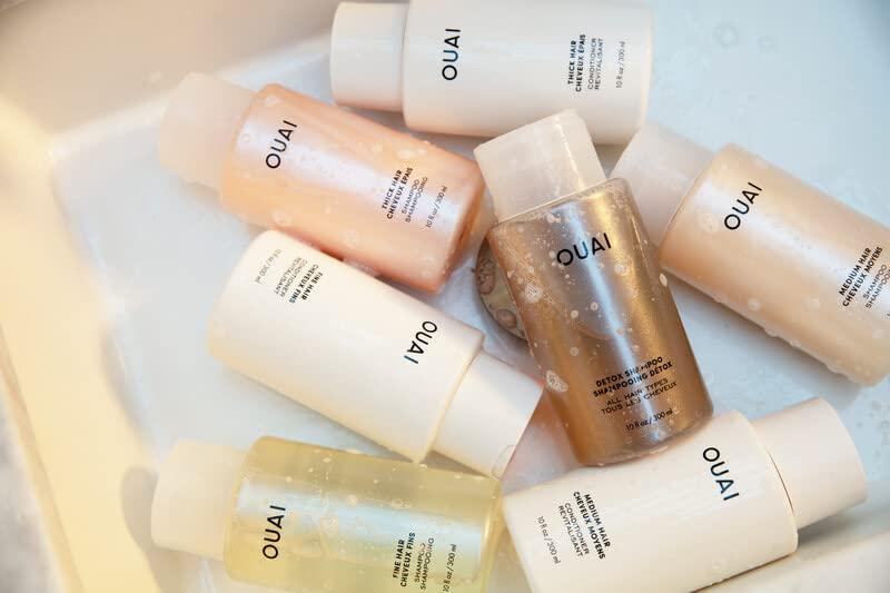 OUAI Detox Shampoo. Clarifying Cleanse for Dirt, Oil, Product and Hard