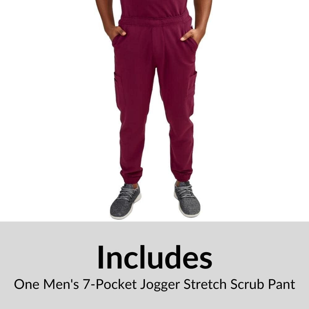KESWI Bristol Seven Pocket Jogger Scrub Pants for Men 4 Way