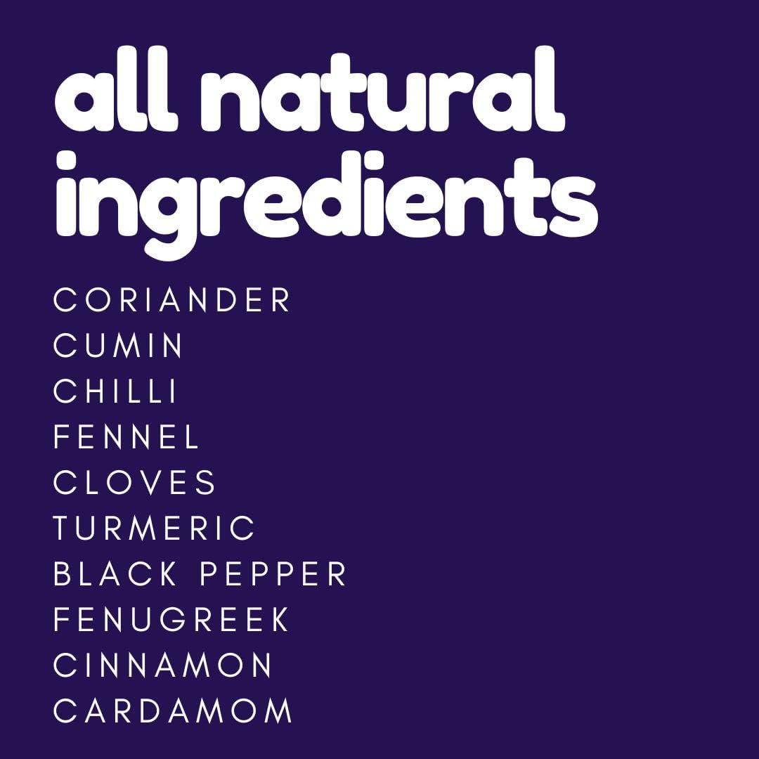 Spice Pots Goan Powder 100 Natural Ingredients Gluten Free & Vegan Curry Powder Dry