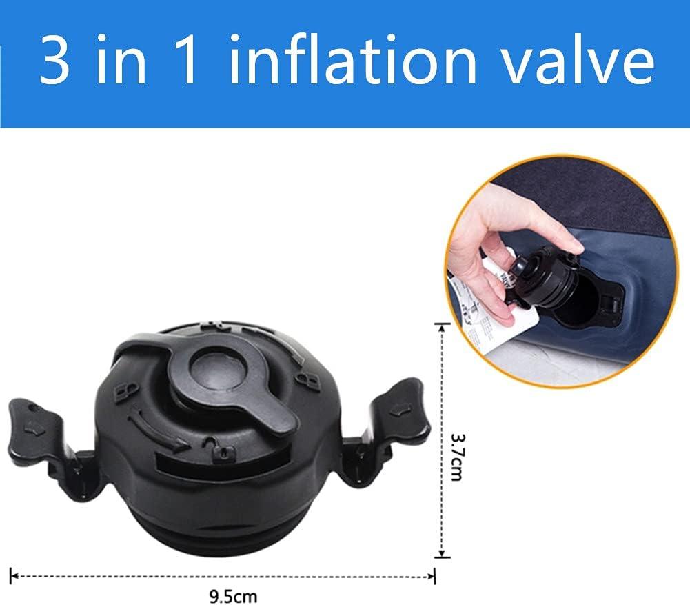 Inflatable Valve,3 in 1 Air Valve,Inflatable Bed Valve Fittings for Cap