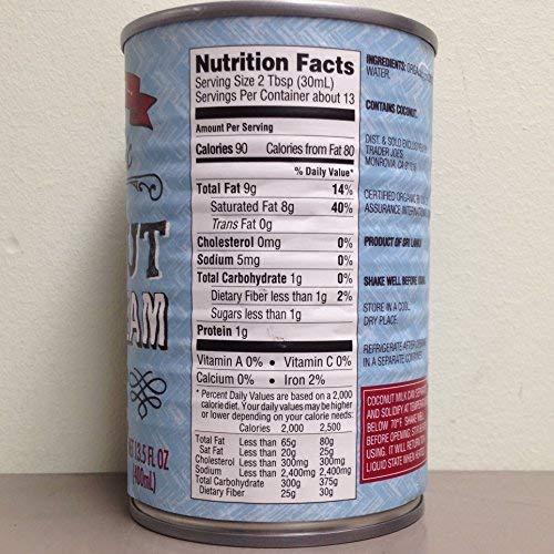 Trader Joes Organic Coconut Cream (2 pack)