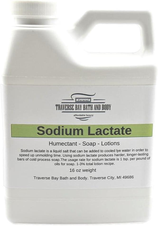 Sodium Lactate, 16 Oz, Safety Sealed Container. 60% Concentration