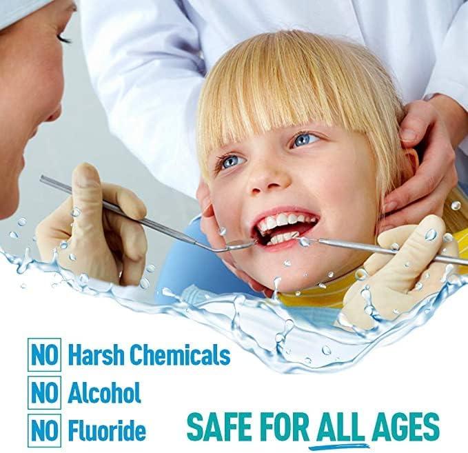 2 Pack H2Ocean Healing Rinse Mouthwash Great Tasting Sea Salt