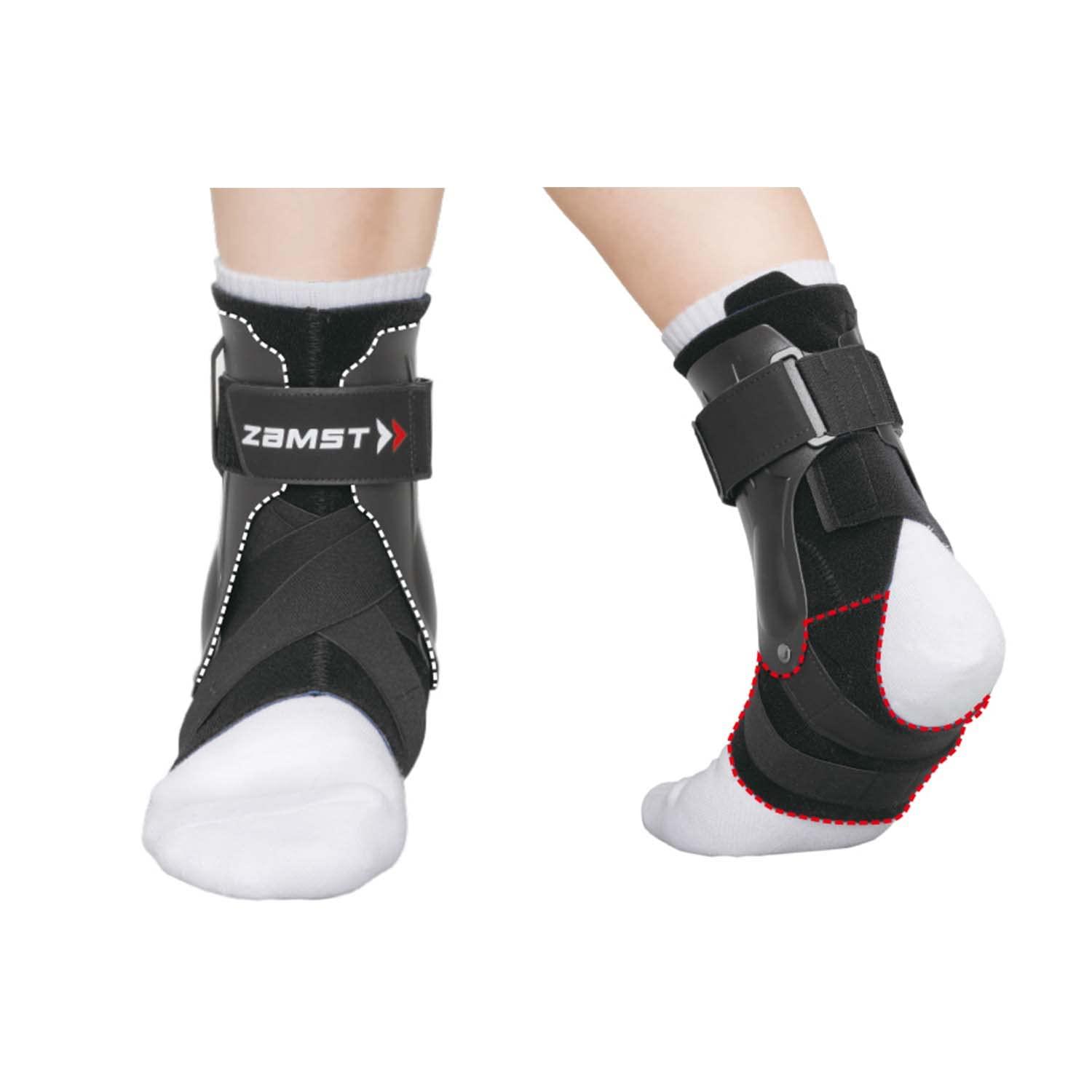 ZAMST Ankle Supporter Zamusuto ZAMST Ankle Supporter A2-DX Sports General Basketball Volleyball Tennis Ankle L Size Right Foot For Black 370603 Zamst Ankle Brace