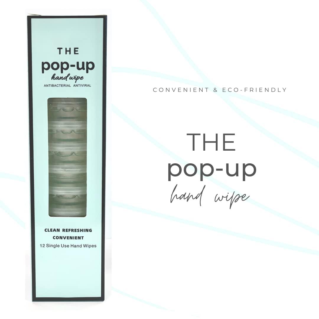 Desoma Care PopUp Hand Wipe Towelettes 12 Count Travel Size