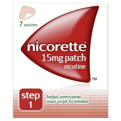 Nicorette Patch 15mg 7 Nicotine Patches