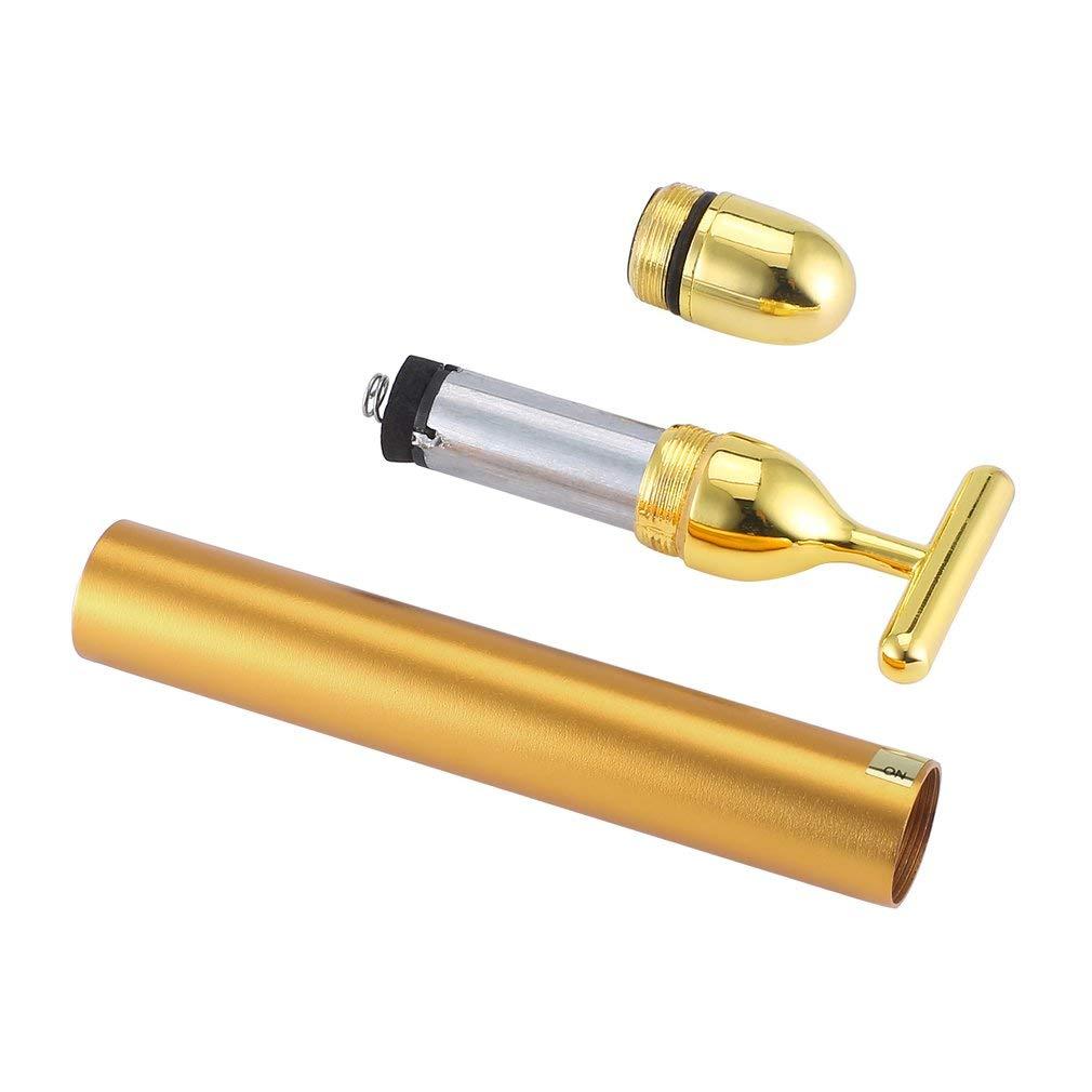 24k Gold Beauty Bar T-shaped Vibrating Facial Stimulator for Firm,  Youthful, and Wrinkle-Free Skin | Buy Now with Express International  Delivery | GoSupps.com