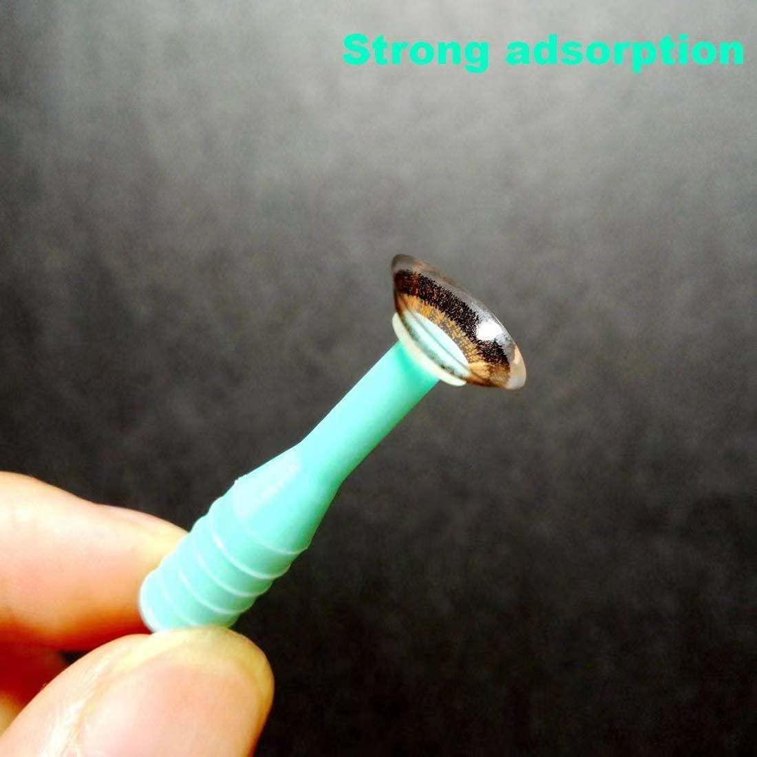 Hard Contact Lens Remover 10 Pack RGP Plunger/Inserter for Soft Hard