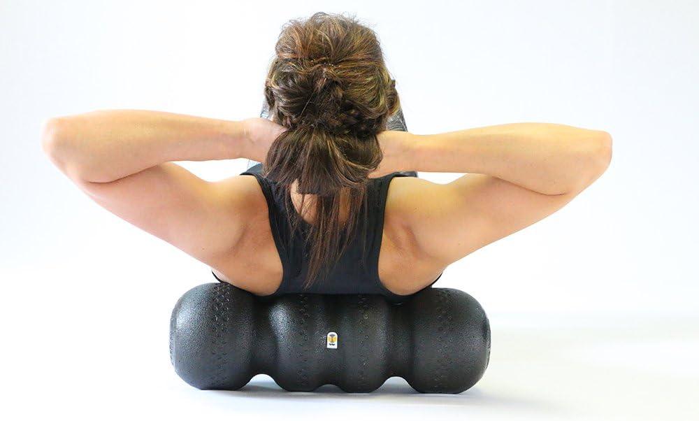 Rollga Foam Roller 18 Black Hard Density for Muscle Recovery