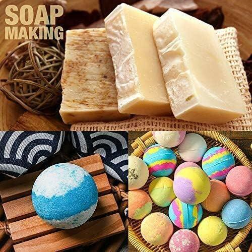  Mica Powder for Epoxy Resin, 30 Color 10g/Jar Pigment Powder  Dye for Slime Soap Bath Bombs Candle Making Colorant, Cosmetic Pearl Powder  for Nails Decor, Makeup, DIY Craft Supplies with Spoons