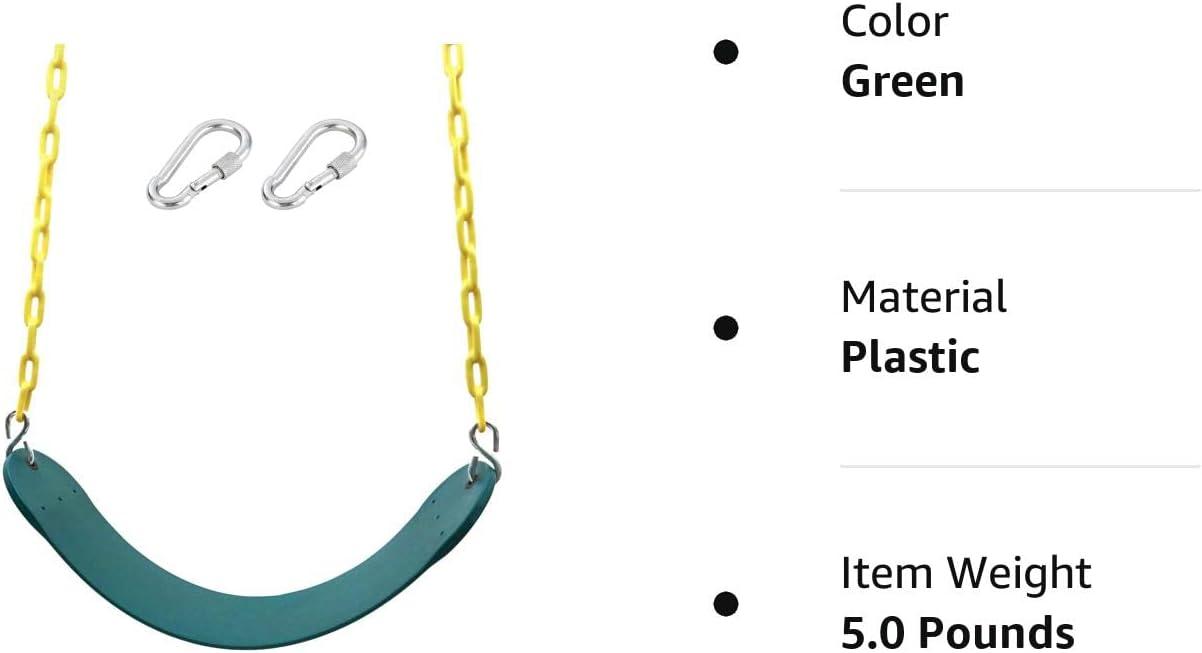Heavy Duty Swing Seat 66 Inches Chain Plastic Coated Swing Seat