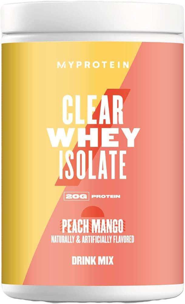 Myprotein Clear Whey Isolate Peach Mango Flavor 20 Servings
