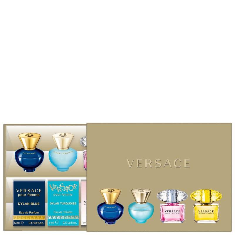 Versace Gifts & Sets Womens Mini Set (Pour Femme Dylan Blue 0.17