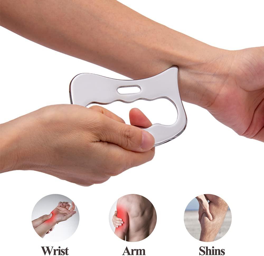 Stainless Steel Gua Sha Scraping Massage Tool Muscle Scraper for Physical Therapy