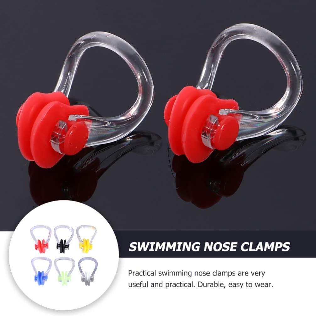 Waterproof Nose Plugs For Kids & Adults Silicone Swimming Nose Clips Waterproof Nose Plugs For