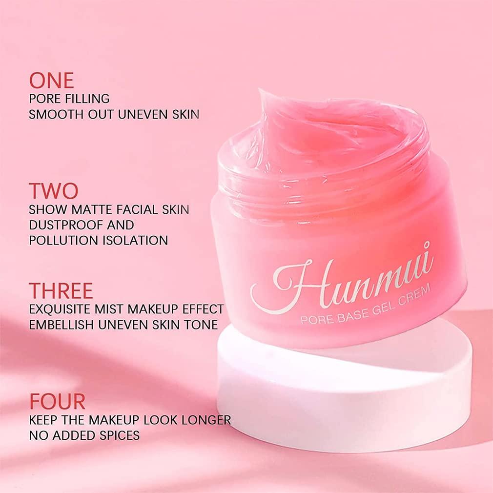 Hunmui Pore Base Gel Cream Hydrating Primer for Invisible Pore