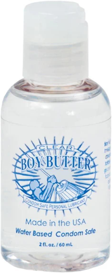 Boy Butter Clear Formula Water Based Lubricant Personal Lubricants for  Privacy with Vitamin E and Aloe