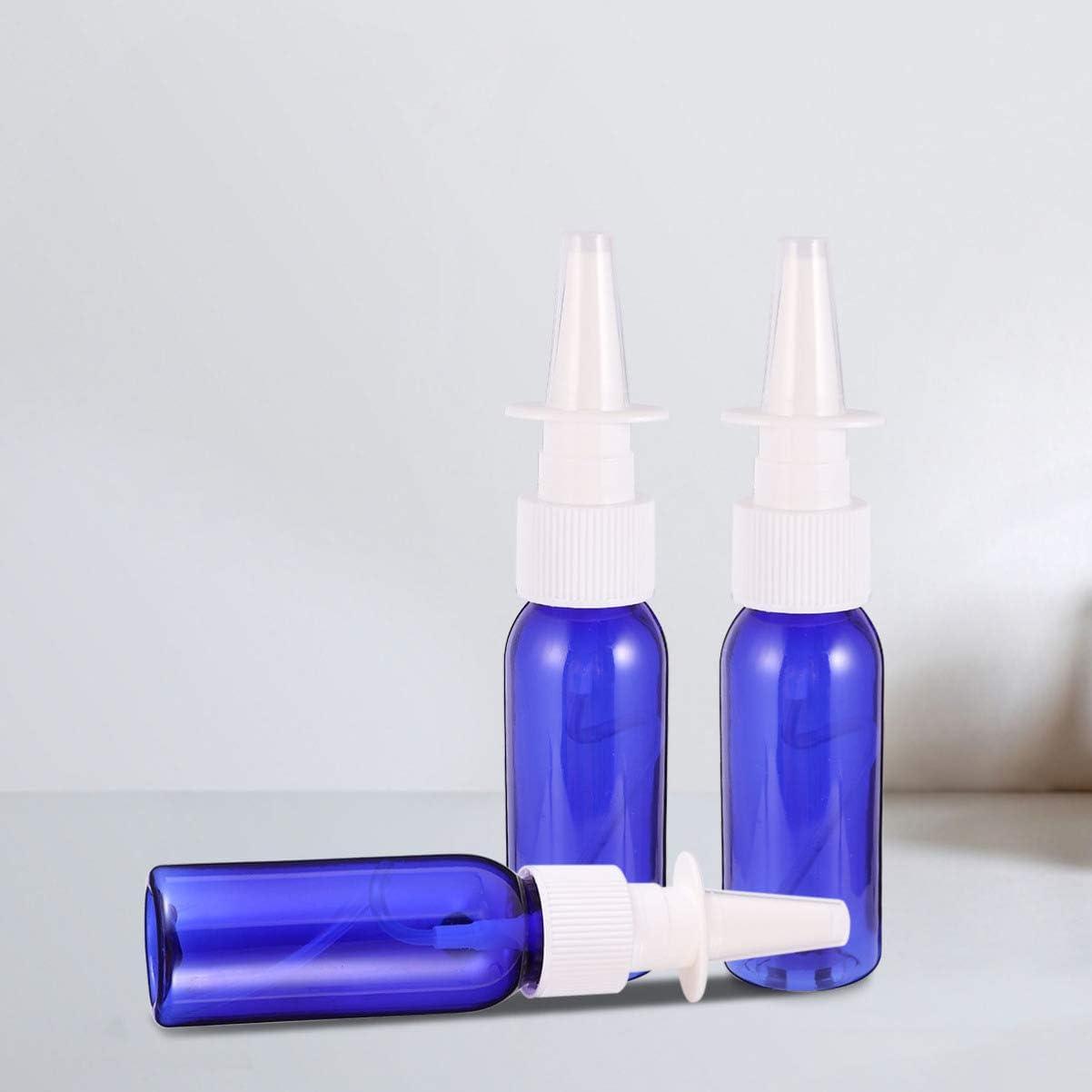 EXCEART Nasal Spray Bottle refillable Spray Bottle. Made Plastic