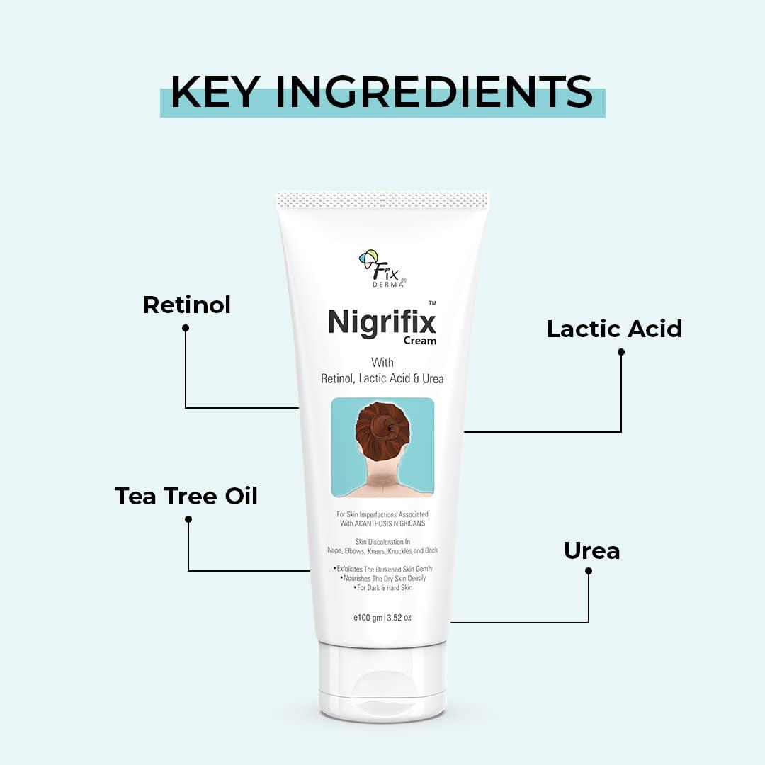 Fixderma Nigrifix Cream for Acanthosis Nigricans Dermatologist Tested