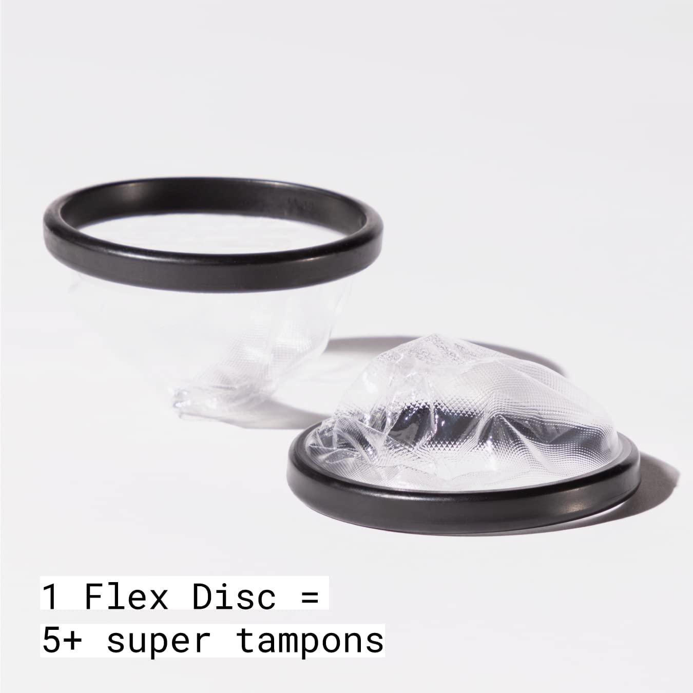 Flex Menstrual Discs Disposable Period Discs Tampon, Pad, and Cup