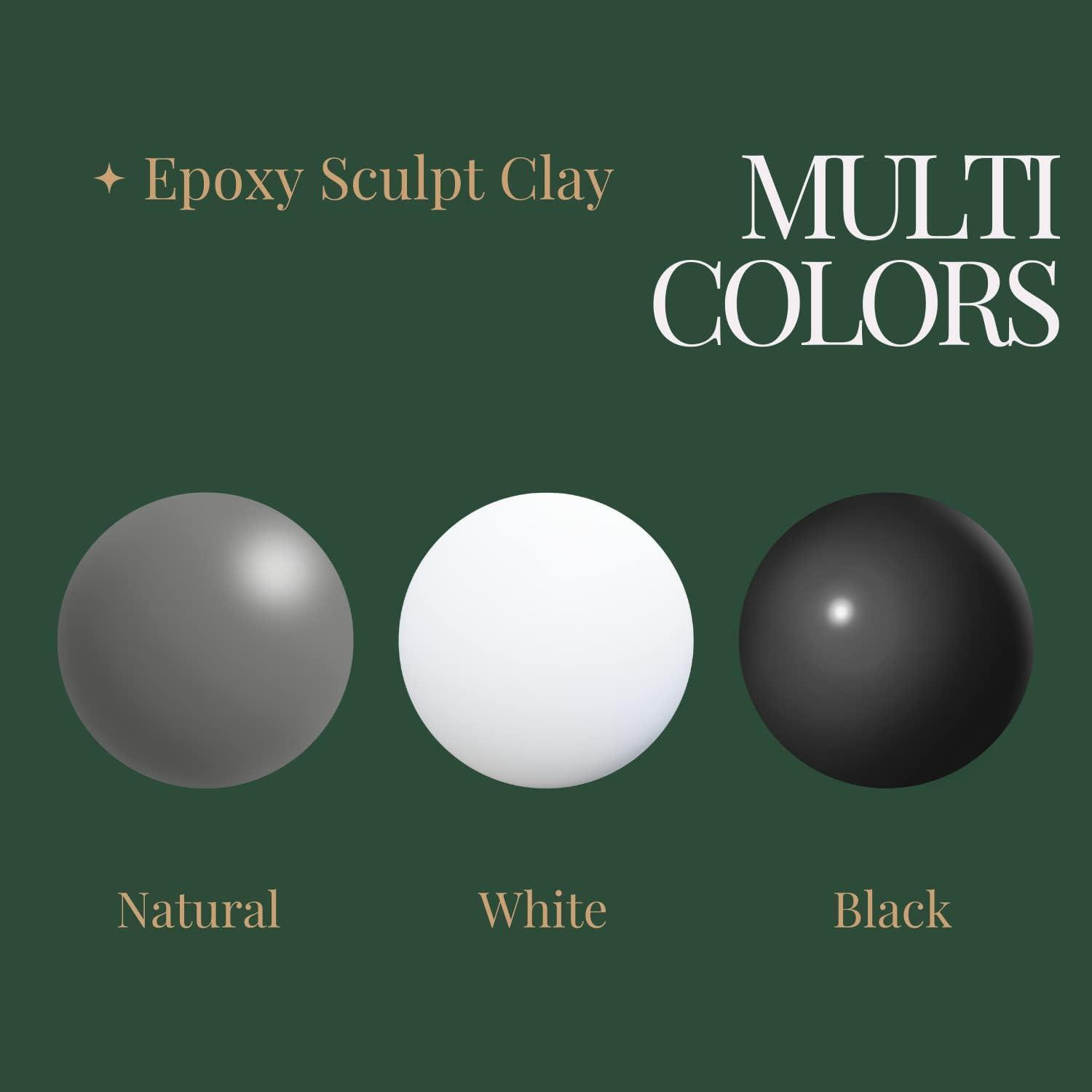 Smalltongue AB Epoxy Sculpt Clay, 2 Part Modeling Compound (A & B) 2 Pound, Epoxy Sculpture