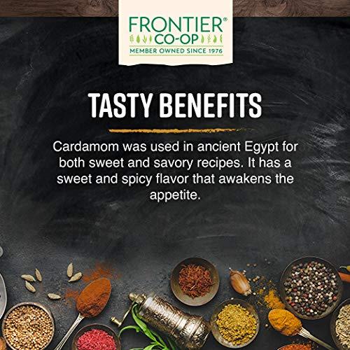 Frontier Coop Cardamom Seed, Decorticated (no pods) Powder, Kosher 1
