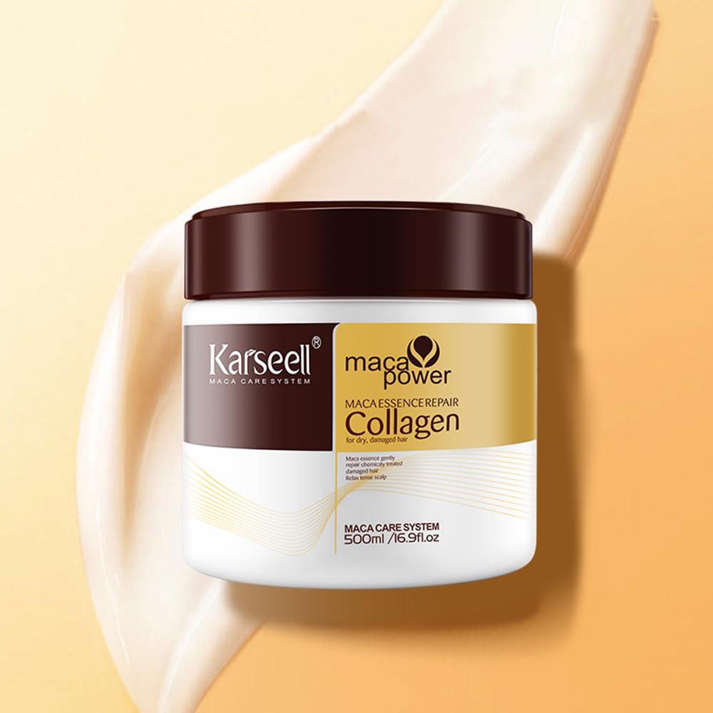 Karseell Collagen Hair Treatment Deep Repair Conditioning Argan Oil