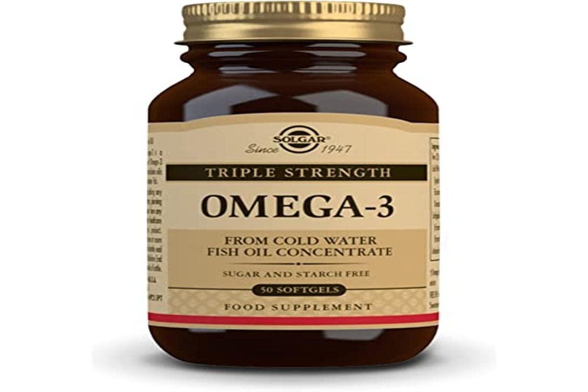 Solgar Omega3 EPA & DHA Triple Strength 950 mg 50 Softgels for Heart