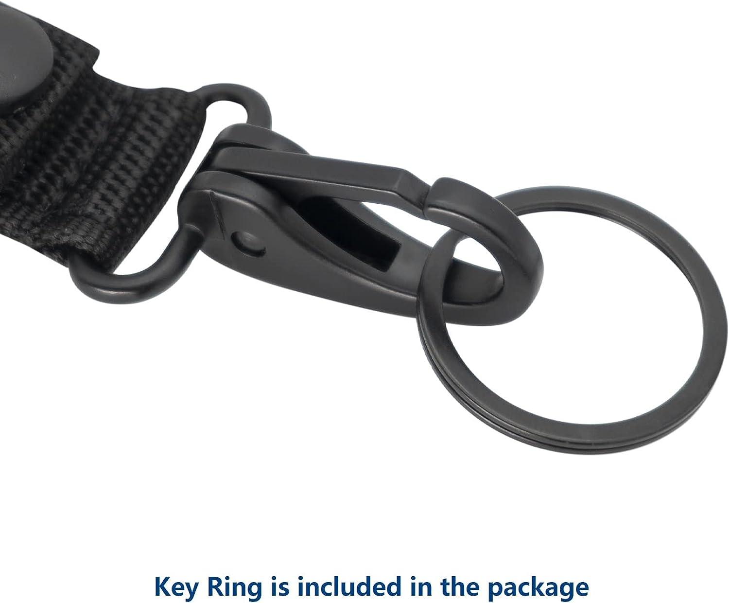 Dotacty Heavy Duty Belt Keeper Clip Key Holder with Nylon MOLLE
