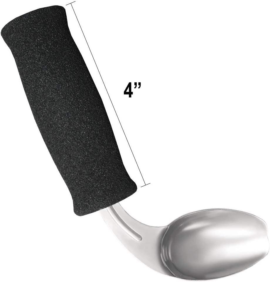 Soft Foam BuiltUp Handle Offset Spoon Right