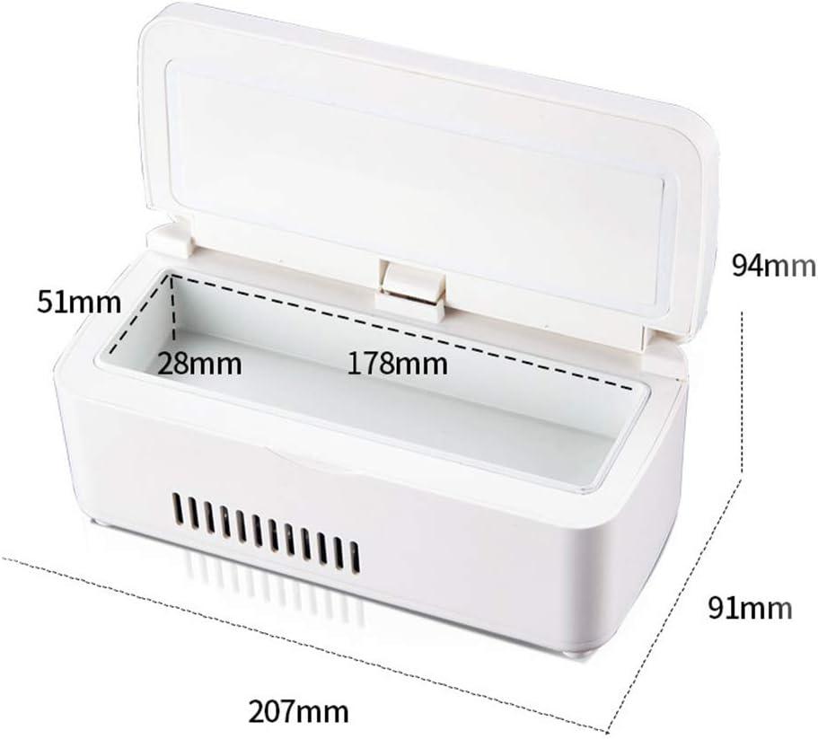 Mini Insulin Refrigerated Box Smart Home Portable Charging Medical Fridge Car Serum/Eye Drops