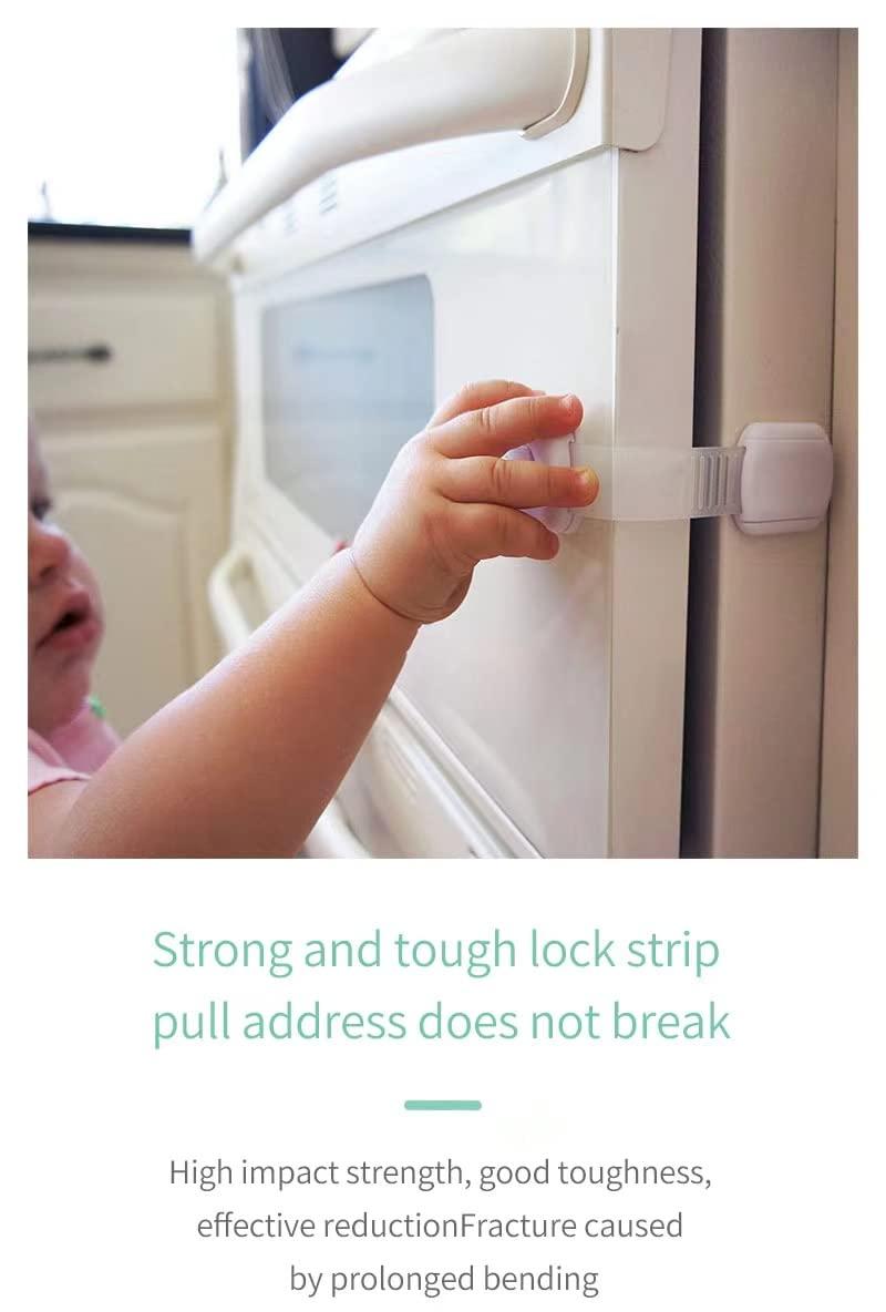 RENAISSANT 6 PackChild Safety Locks Baby Proof Lock Adjustable