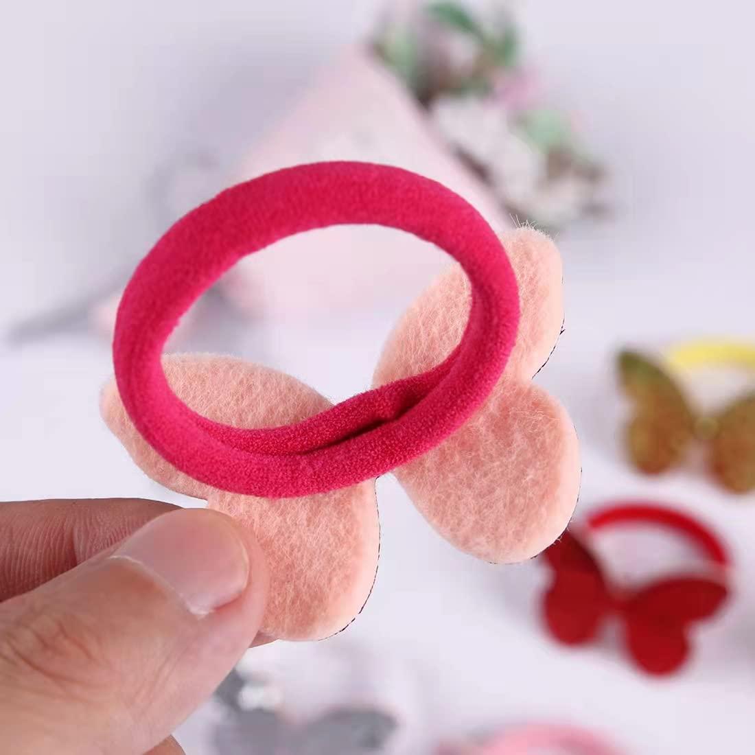 Hair Ties For Girls 36 Pcs Girls Colorful Elastic Rubber Band Soft