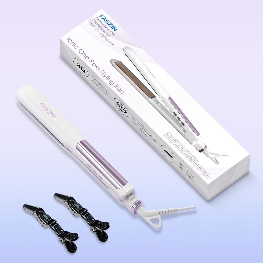 Locks in Smooth Iron 20s Quick Heating Titanium Flat Iron