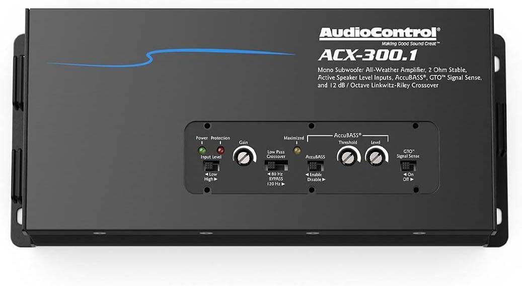 AudioControl ACX300.1 Mono Powersports / Marine All Weather Monoblock