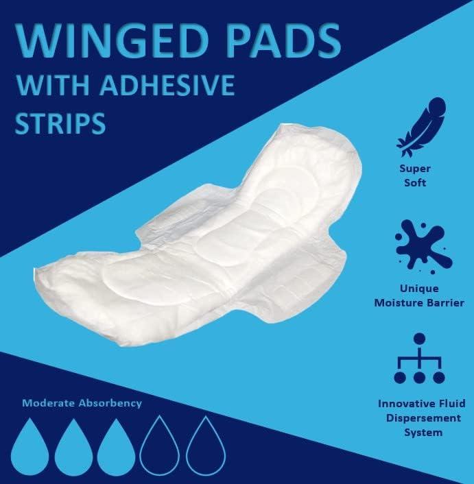 Postpartum Maternity Pads [Pack of 14] – Large Maximum Absorbency Heavy  Flow Postpartum Pads - Ultra Soft Disposable Nursing Pads for New Moms-  Vakly