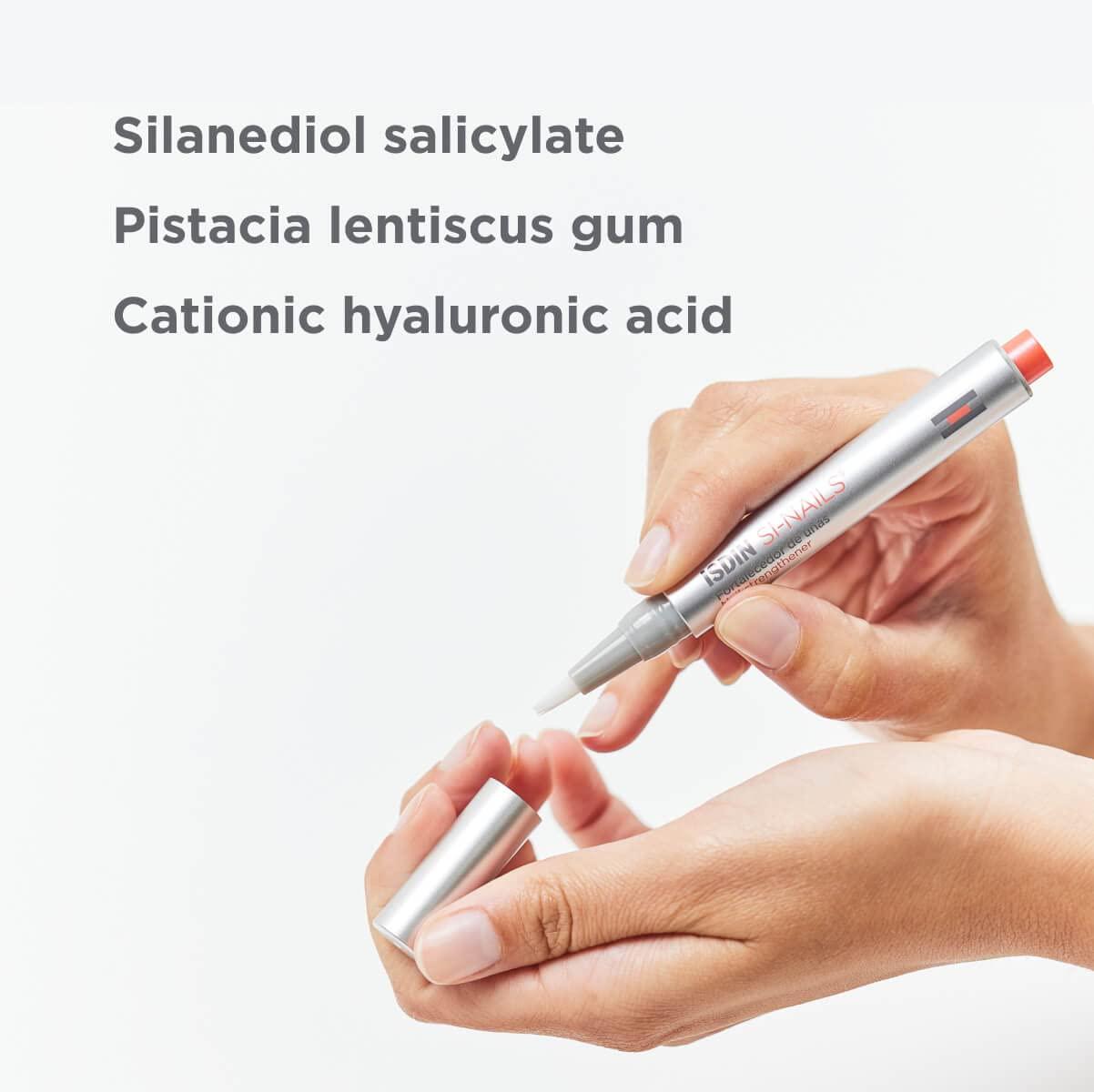 ISDIN SINAILS Nail Strengthener Cuticle Serum Treatment with Hyaluronic Acid