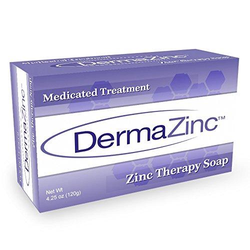 DermaZinc Therapy Soap, Zinc Soap for Skin, Skin Disorder Relief Soap