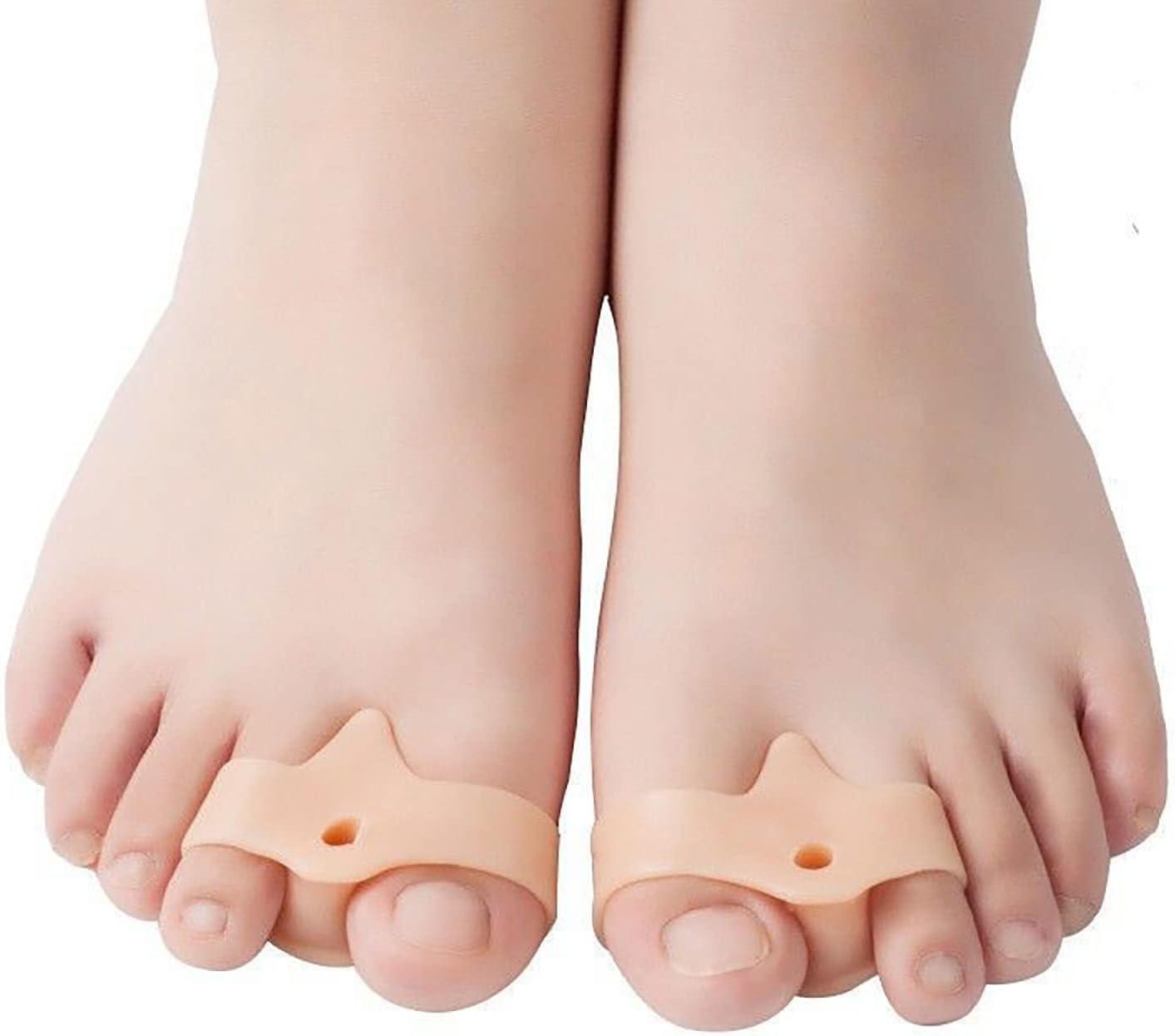 ALINZO Gel Toe Separators Bunion Corrector for Women & Men Orthopedic