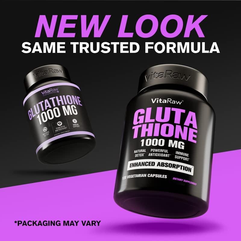 1000mg Glutathione Immune Support Supplement with 100mg Absorption Complex  | Pure L Glutathione w/ Alpha Lipoic Acid for Brain Boost & Glowing Skin |  Buy Now with Express International Delivery | GoSupps.com