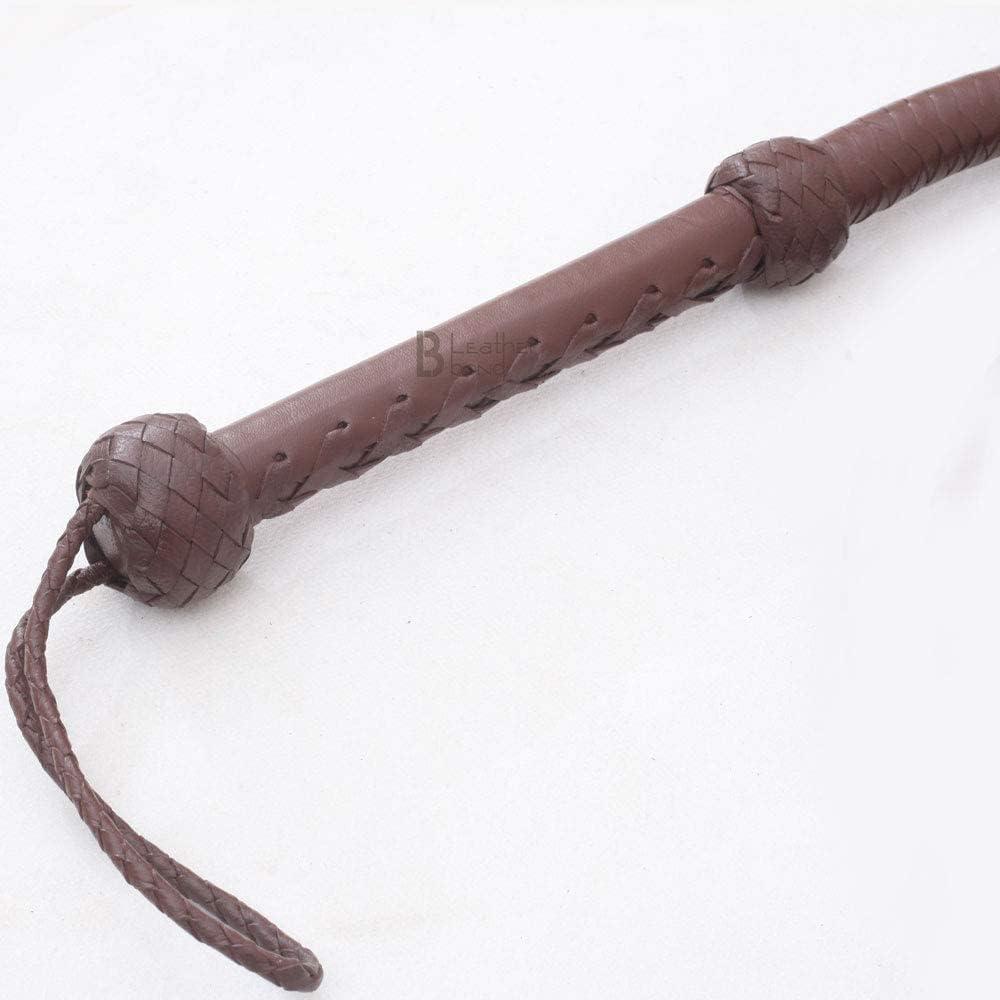 Bullwhips inspirés d’Indiana Jones Fouets en cuir faits main