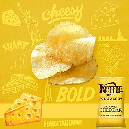 Kettle Foods Potato Chips New York Cheddar 5 oz (142 g)
