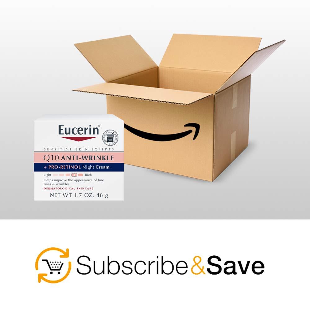 Eucerin Q10 AntiWrinkle Night Cream with ProRetinol 1.7 fl oz