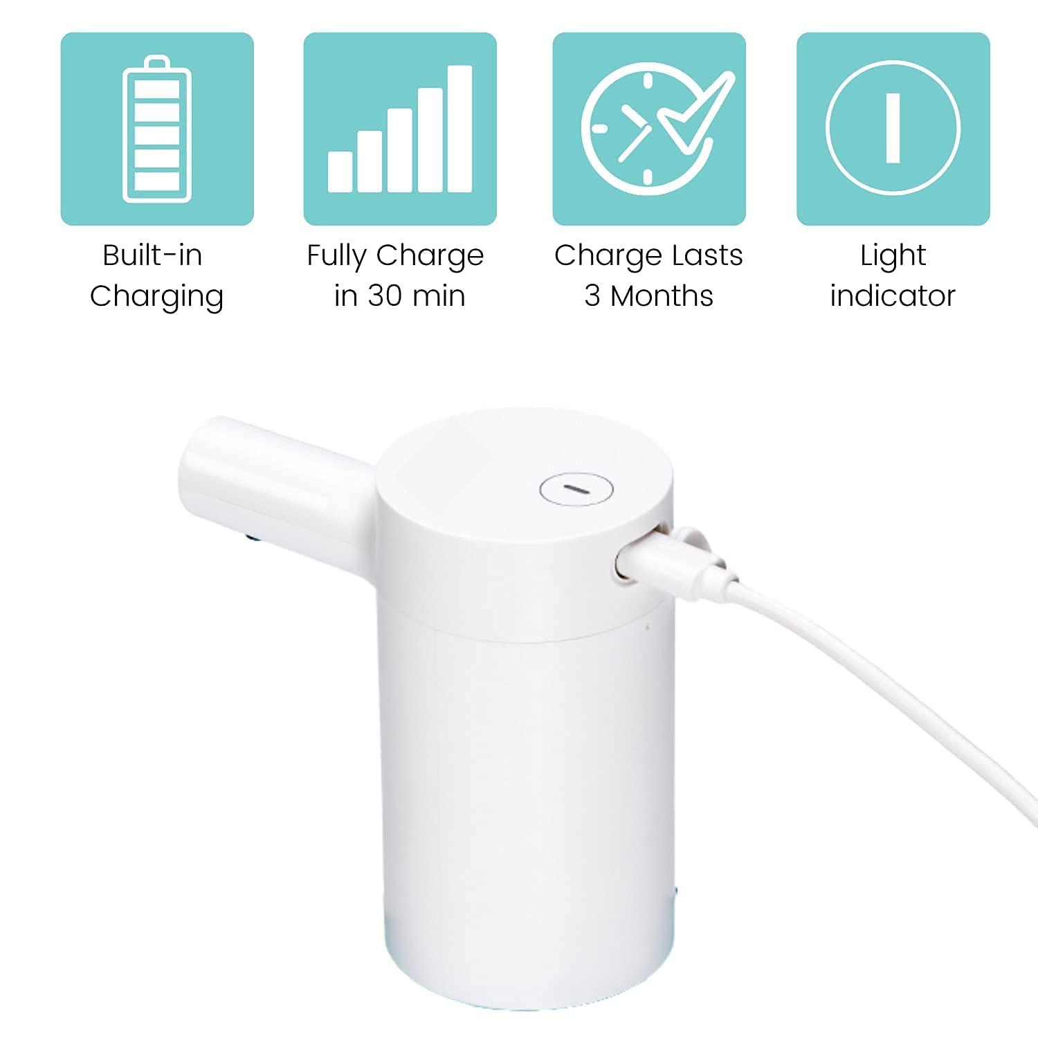 TUSH Touchless Toilet Paper Foam Dispenser Waterproof, Rechargeable