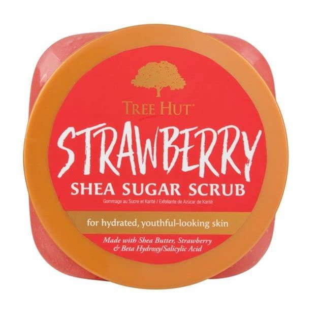 Tree Hut Strawberry Body Scrub Strawberry 1.12 Pound (Pack of 1)