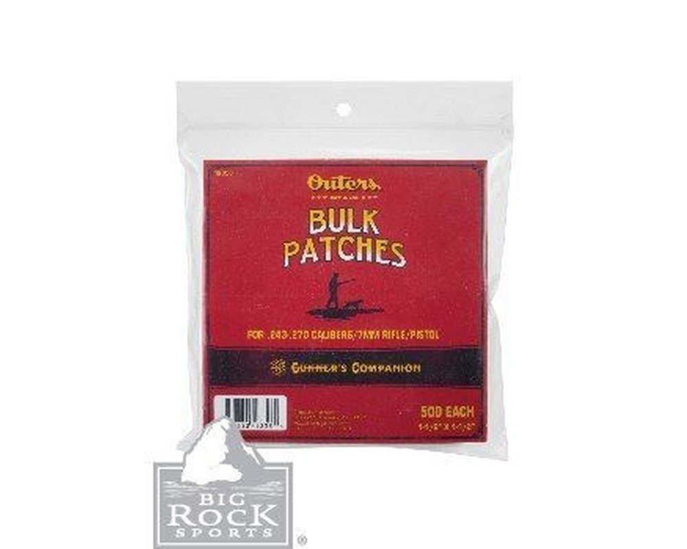 Outers All Shotgun Gauge Cotton Bulk Bagged Cleaning Patches (200Count)