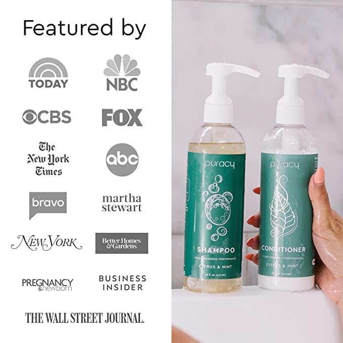 Puracy Daily Shampoo Refill Perfect Hair, Pure Ingredients Gently