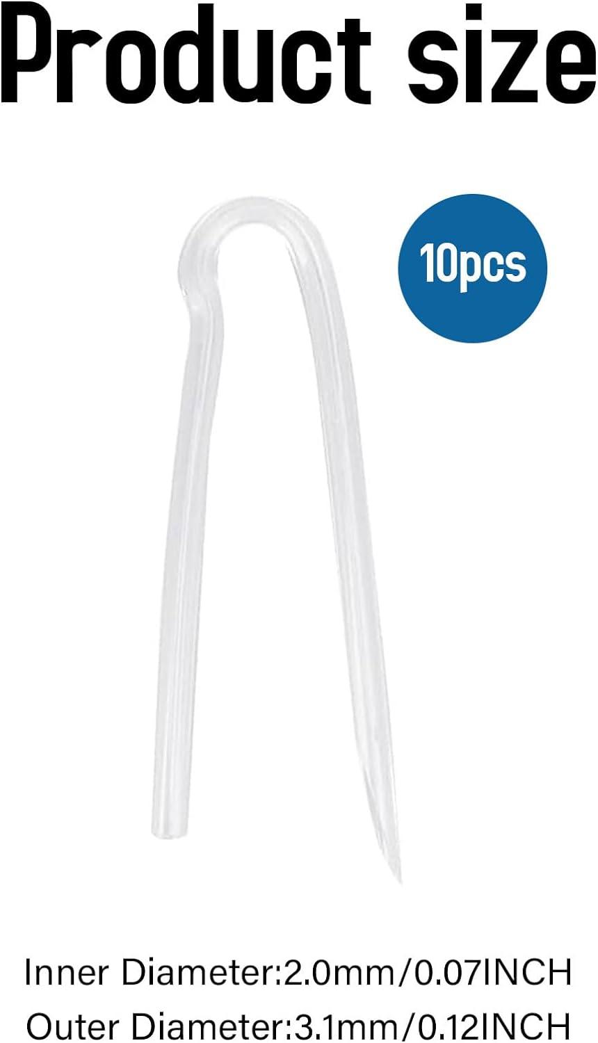 10Pcs Hearing Aid Tubes Lightweight Hearing Aid Tubes NHS Sturdy Phonak